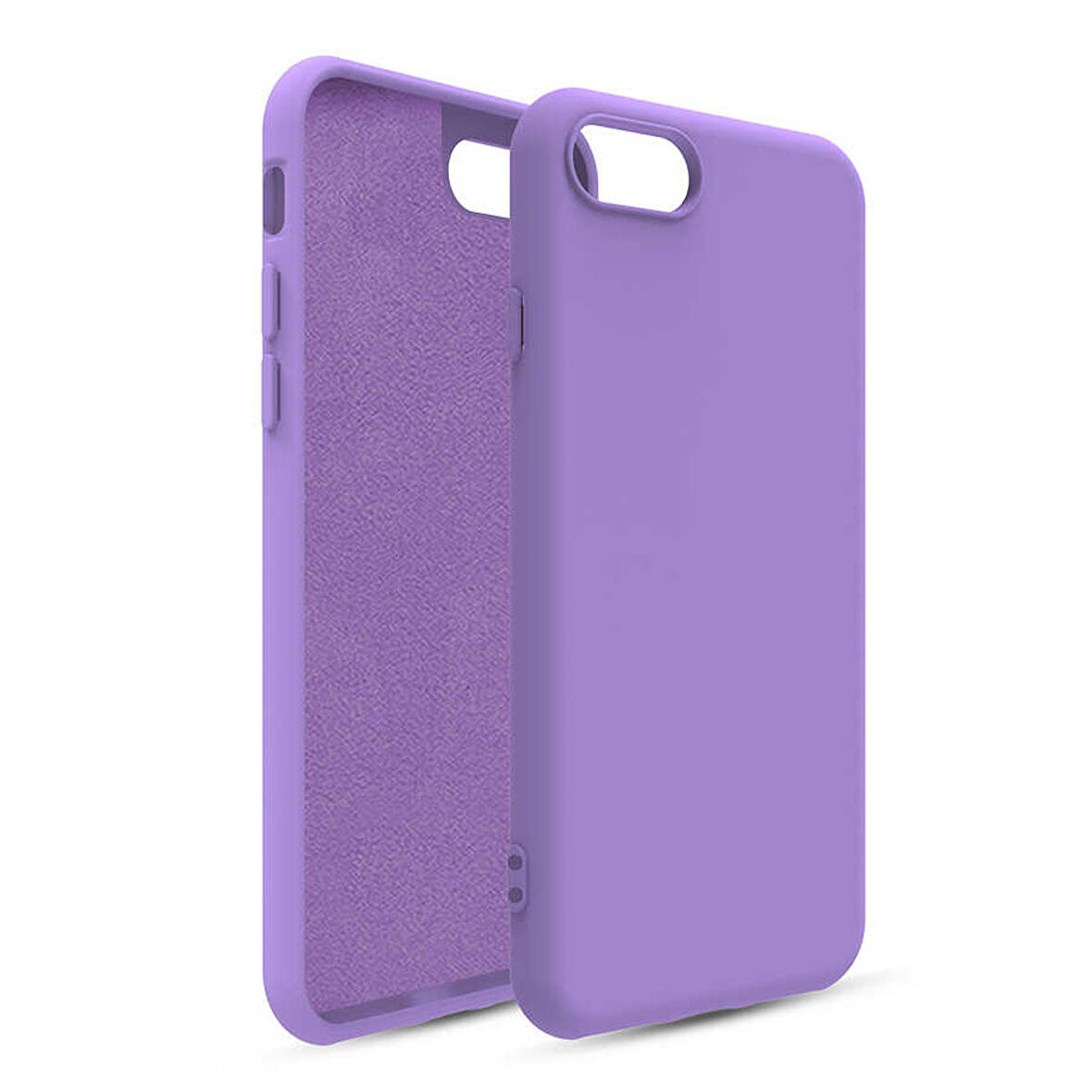 Smcase iPhone SE 2022 Kılıf Oley İçi Kadife Silikon  Nano Ekran Koruyucu
