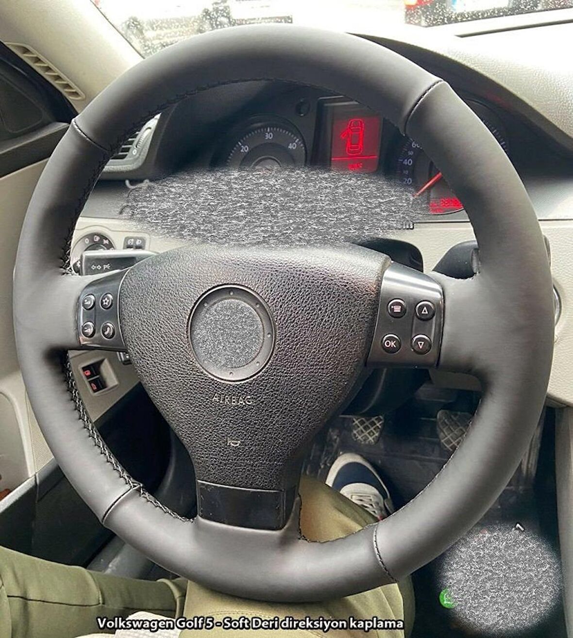Volkswagen Golf 5 Araca Özel Direksiyon Kılıfı Bentley (Aracınızın Direksiyonuyla Teyit Ediniz)