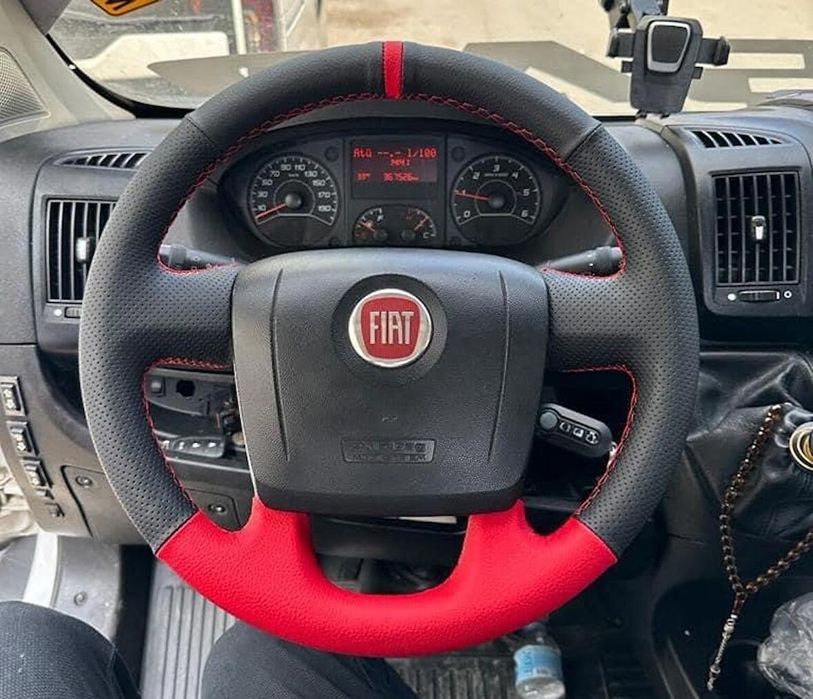 Fiat Ducato Araca Özel Dikmeli Direksiyon Kılıfı 2012-2020 
