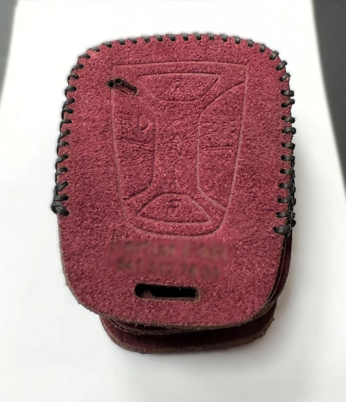 Scania R500 R540 Uyumlu Hakiki Deri Kumanda Kabı Tüylü Bordo