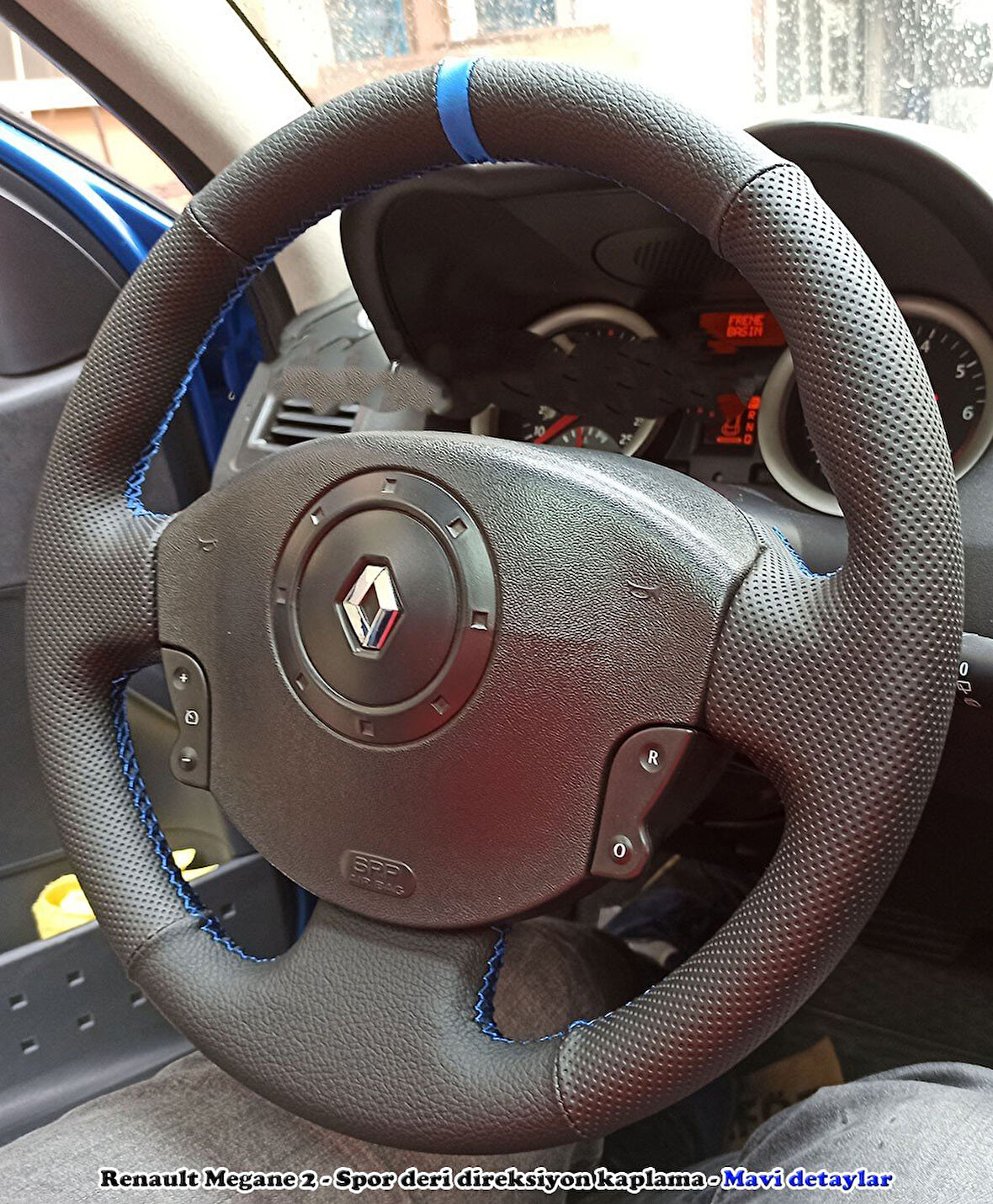Megane 2 Araca Özel Direksiyon Kılıfı