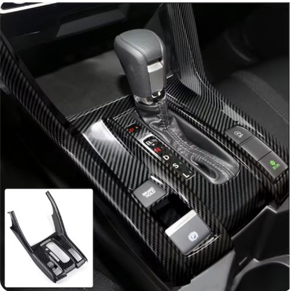 Honda Civic FC5 FK7 2016 - 2021 için karbon Fiber Vites Çerçevesi SAĞ SOL DİREKLERDE DAHİLDİR