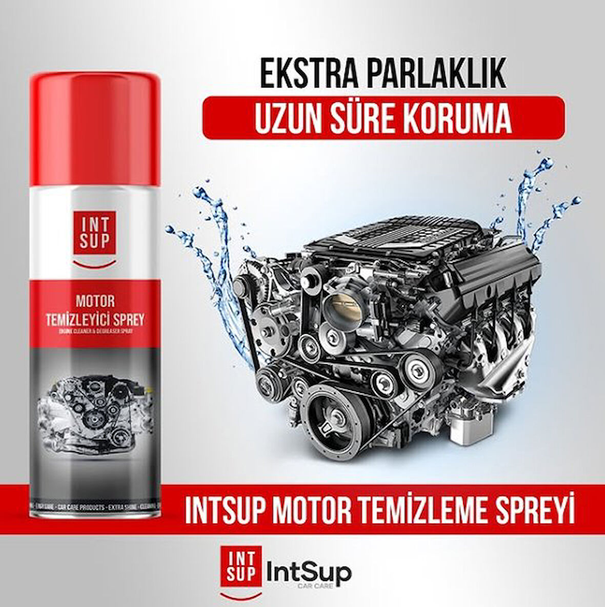 INTSUP Araba Motor Temizleme Spreyi (500 Ml)