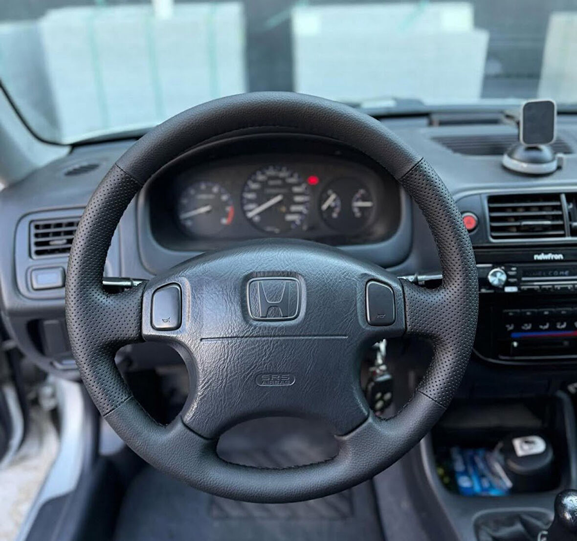 Honda Euro Civic 2001-2003 Araca Özel Direksiyon Kılıfı Uyumlu AÇIKLAMAYI OKUYUNUZ