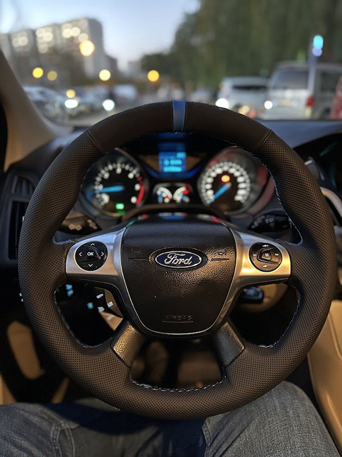 Ford Focus 3 Araca Özel Direksiyon Kılıfı Uyumlu AÇIKLAMAYI OKUYUNUZ