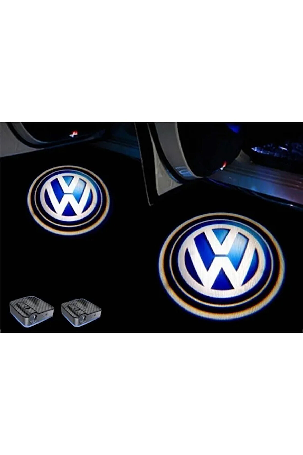 Volkswagen Araçları Kapı Altı Led Logo Mesafe Sensörlü Yeni Nesil