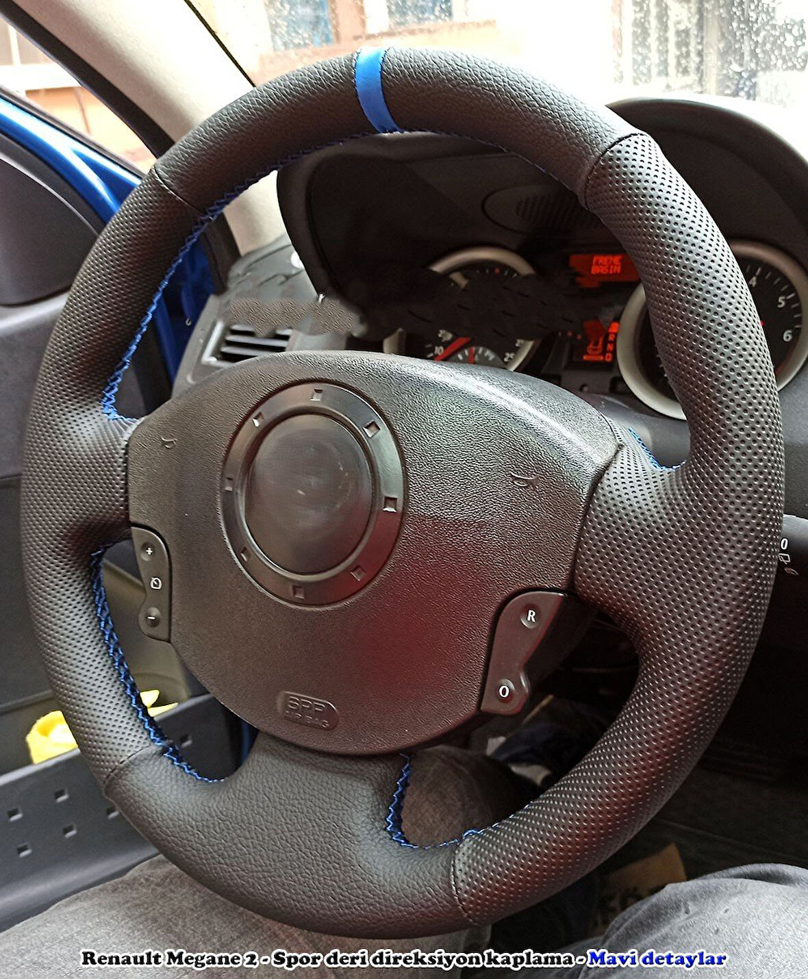Megane 2 Araca Özel Direksiyon Kılıfı
