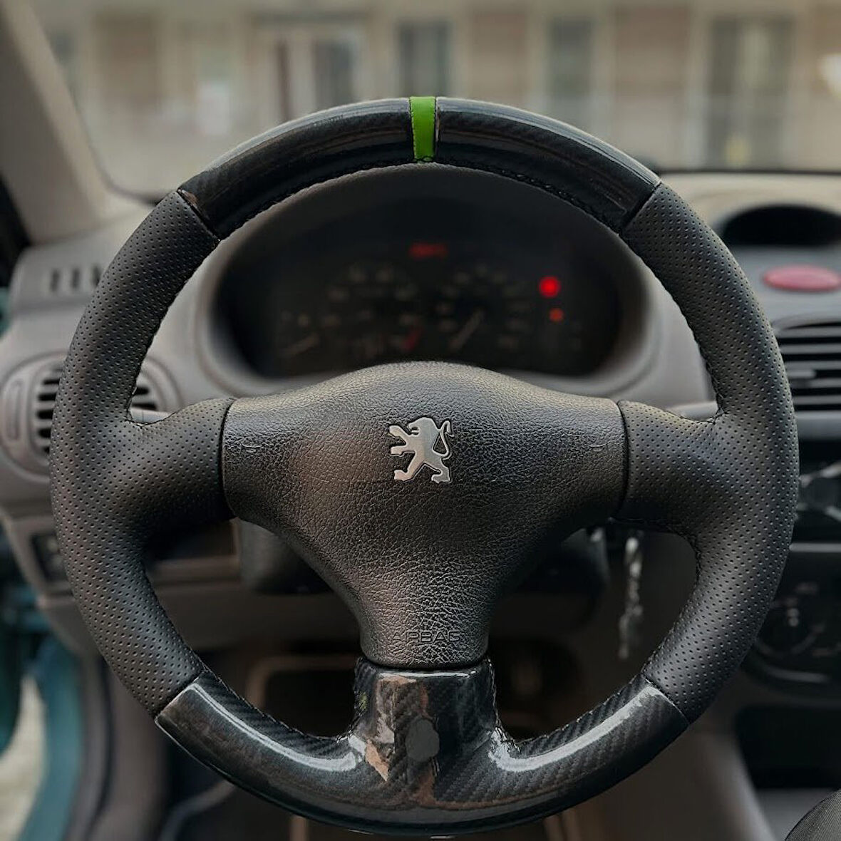 Peugeot 206 1999-2003 Araca Özel Direksiyon Kılıfı AÇIKLAMIMIZI OKUYUNUZ!