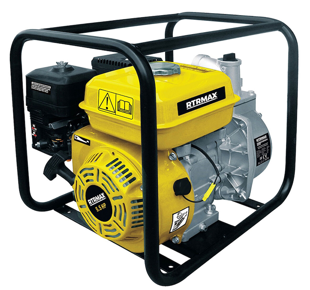 RTRMAX BENZİNLİ SU POMPASI 6.5 HP 26 MT 2''