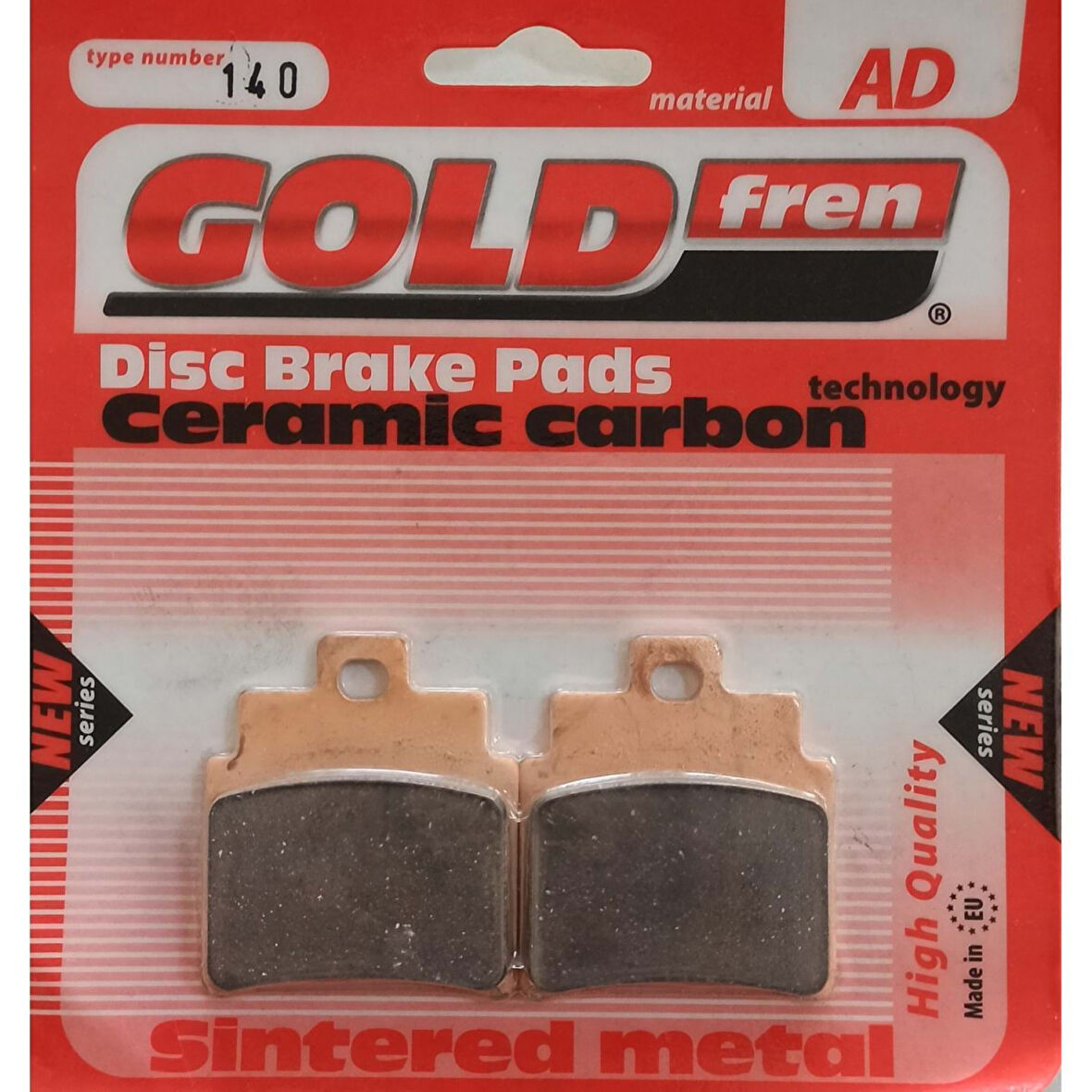 Gold Fren Balatası 140 Sym Gts Joymax 250 300 İ Evo Ön Kymco Atv Mxu 250 Arka