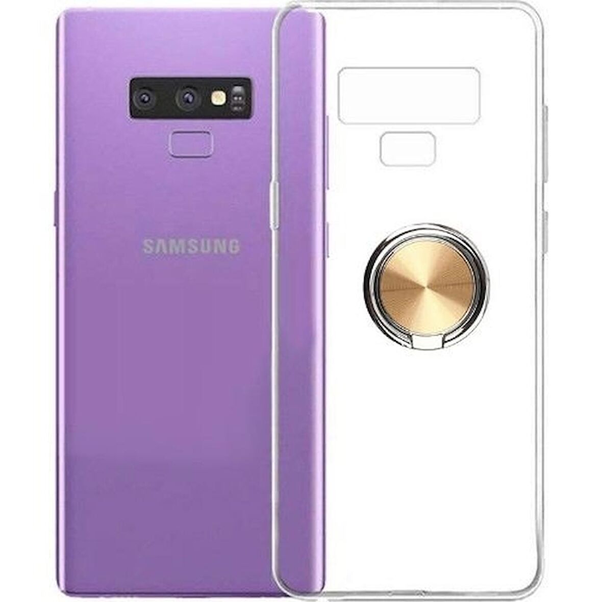 Gpack Xiaomi Poco C40 Kılıf Vega Sert Silikon Tank Standlı Yüzüklü Mıknatıslı