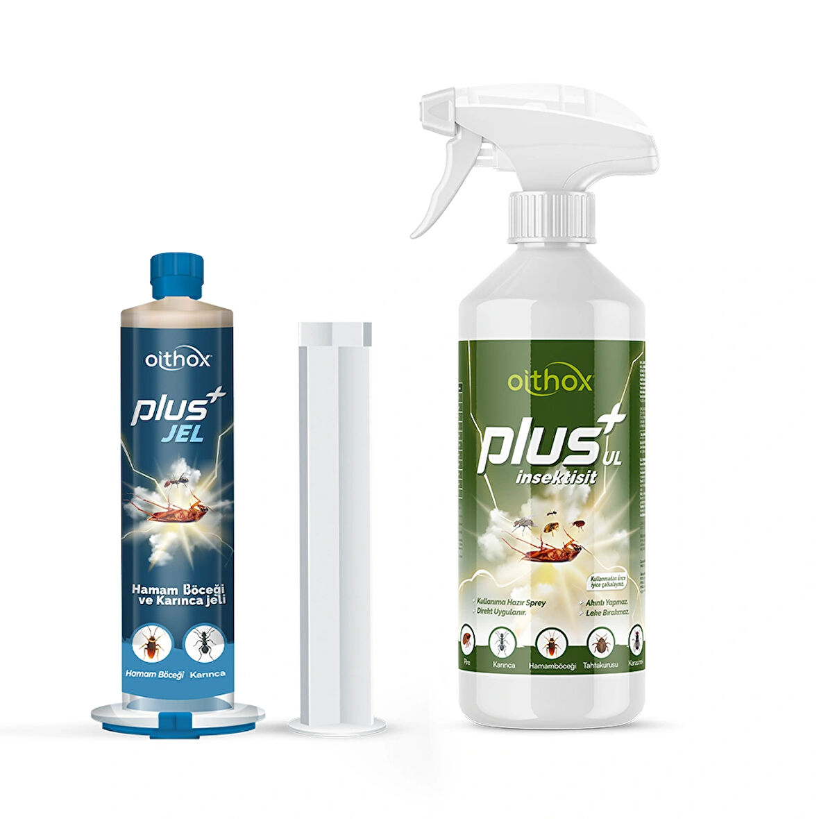 Oithox Plus Hamam Böceği ve Karınca Jeli 35 gr + Oithox Plus UL 500 ml