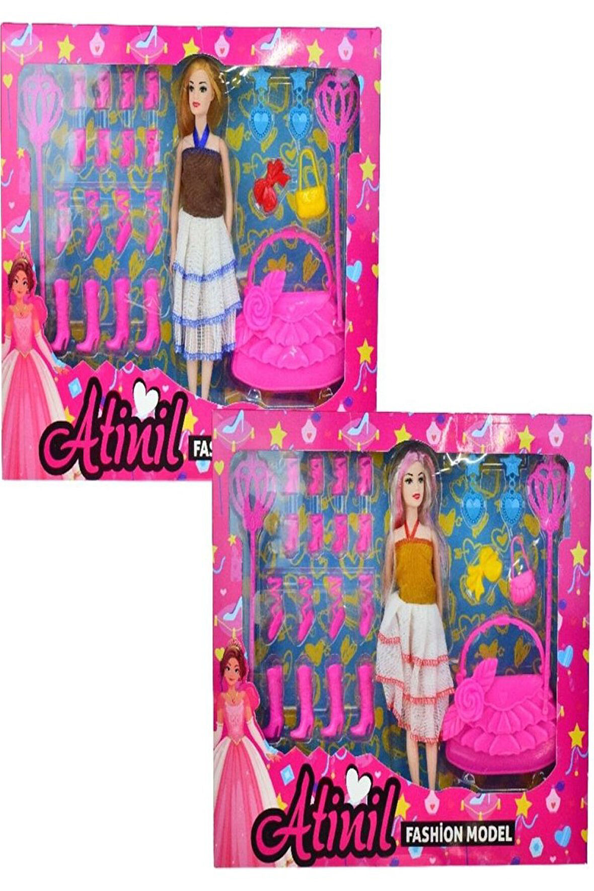 Atinil Çoklu Ayakkabılı Bebek KMB-915