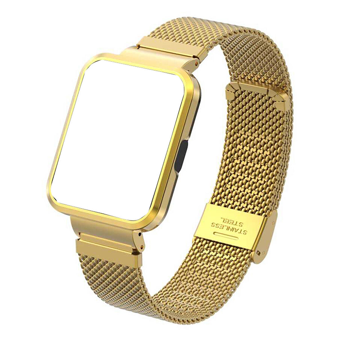 Gpack Xiaomi Redmi Watch 2 Lite Kordon Hasır Metal Çıtçıtlı KRD 66