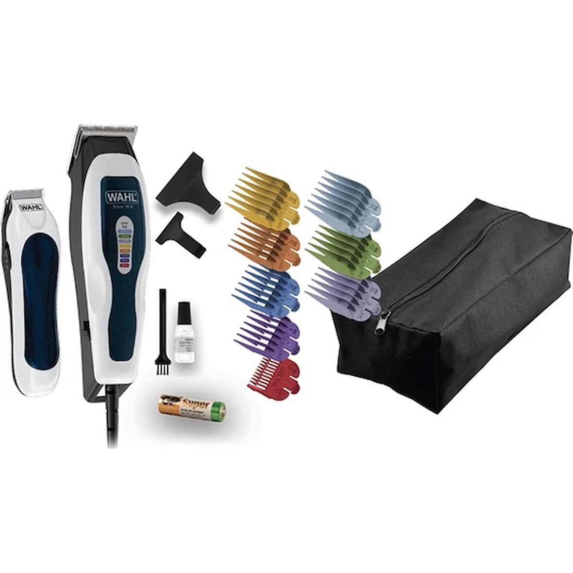 Wahl 1395-0465 Color Pro Combo Mini Düzeltici ve Saç Kesme Makinesi