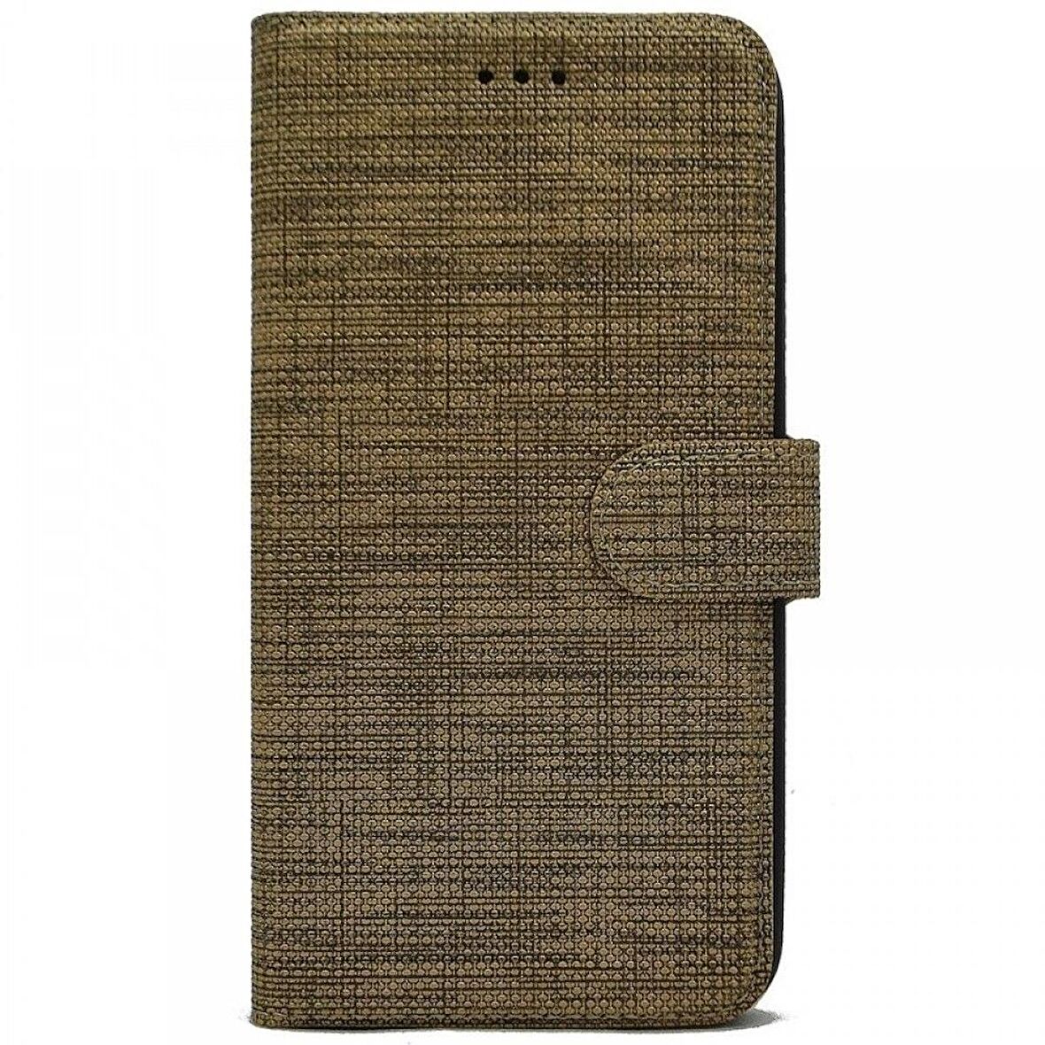 Smcase Samsung Galaxy A73 Kılıf Kumaş Spor Standlı Cüzdan