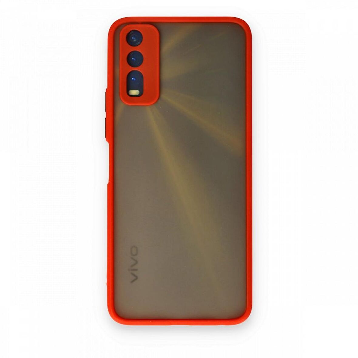 Smcase VİVO Y20 Kılıf Hux Kamera Korumalı Silikon
