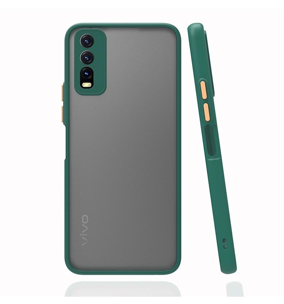 Smcase VİVO Y11s Kılıf Montreal Kamera Korumalı Silikon