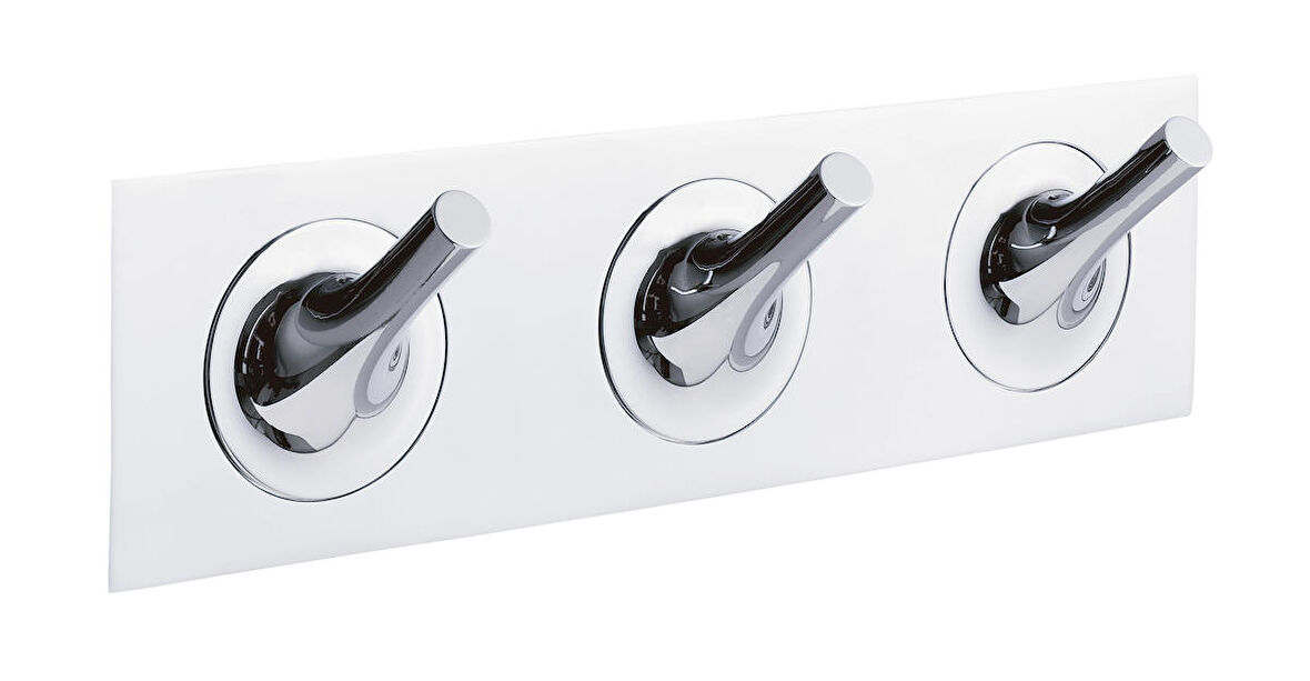 VitrA İstanbul A48012 Üçlü Askı, Krom