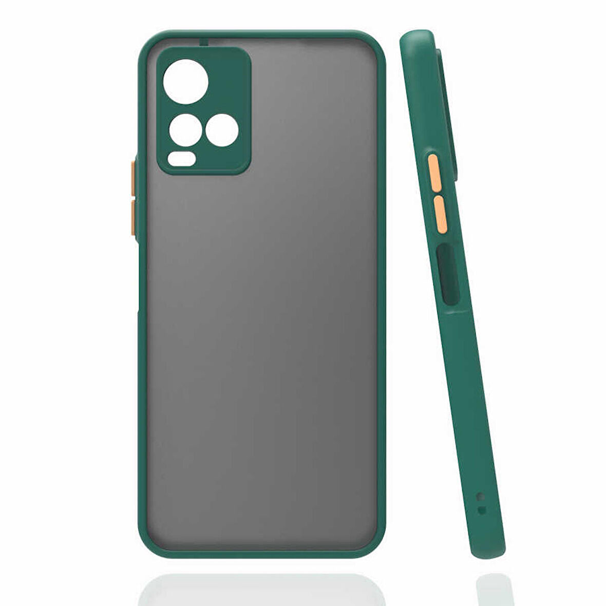 Smcase VİVO Y33s Kılıf Montreal Kamera Korumalı Silikon