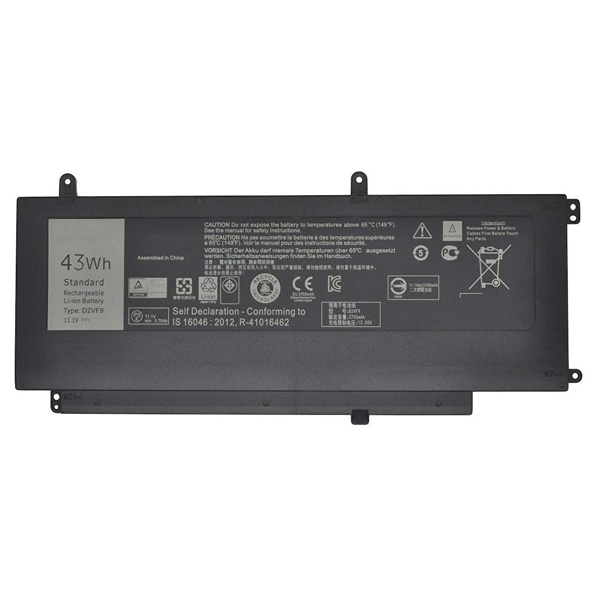 Dell Vostro MONET14SKL1605-11U Notebook Batarya Laptop Pil
