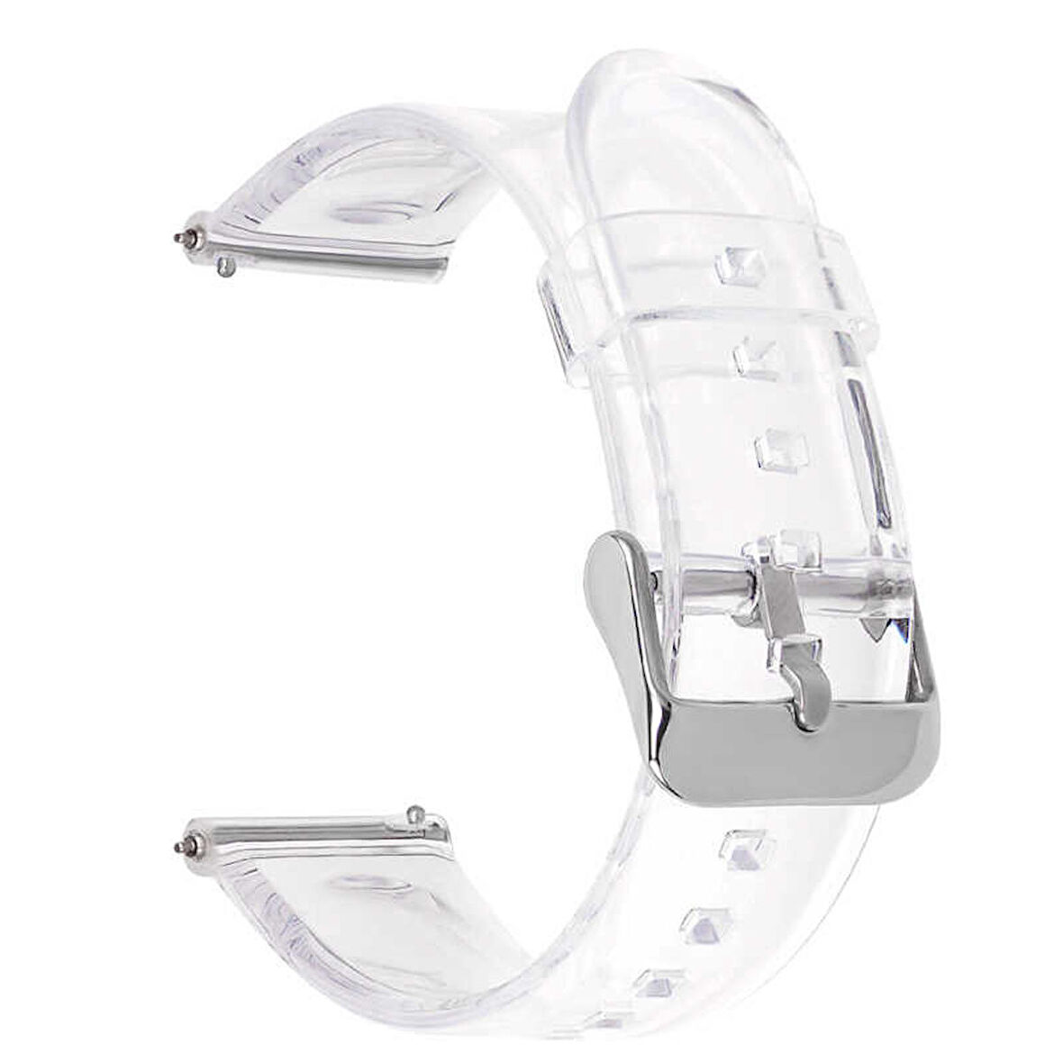Gpack Case 4U C1 Kordon Metal Tokalı Şeffaf Silikon KRD 13 
