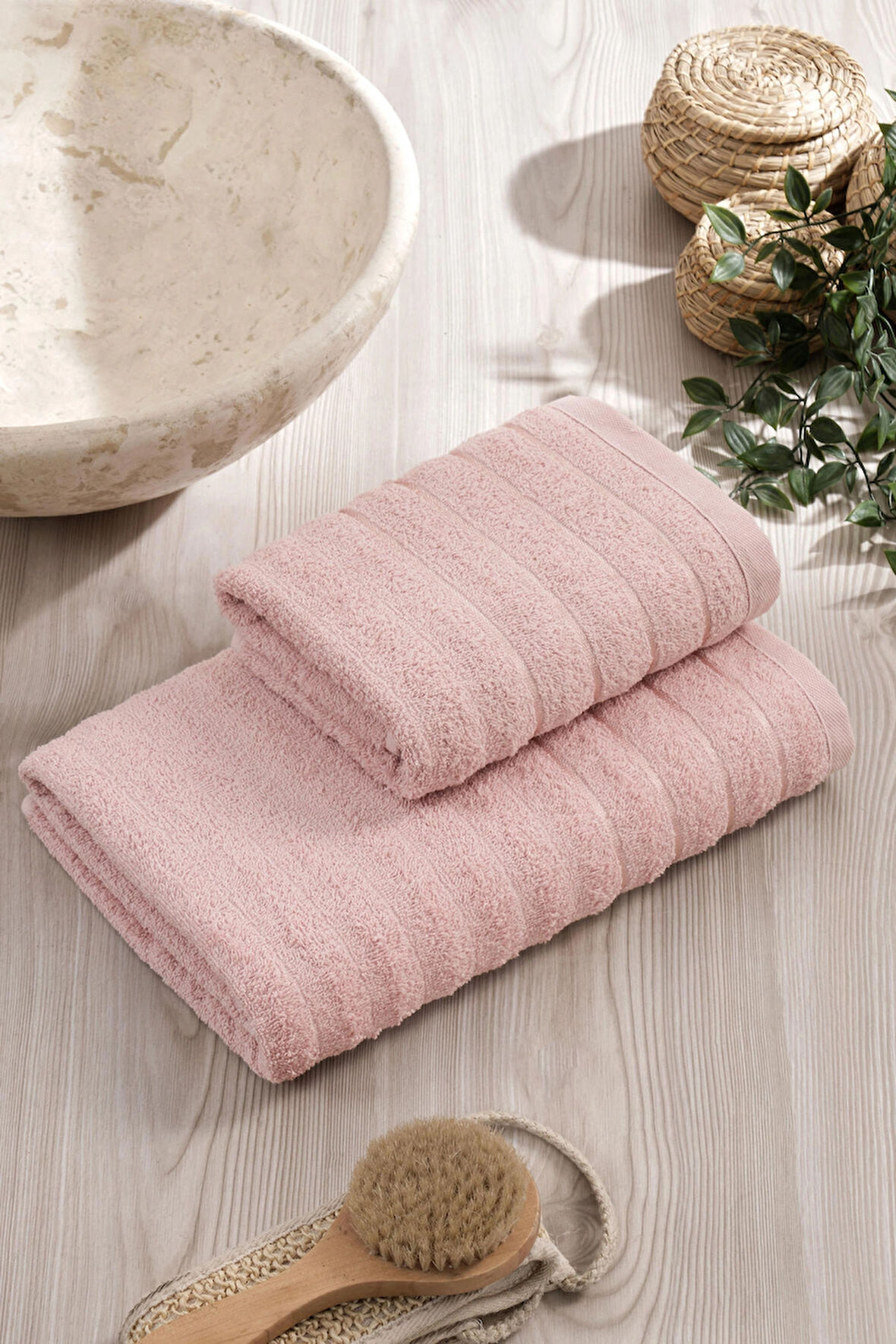 Denia Home Textile Banyo Havlusu Seti 2'li Elora