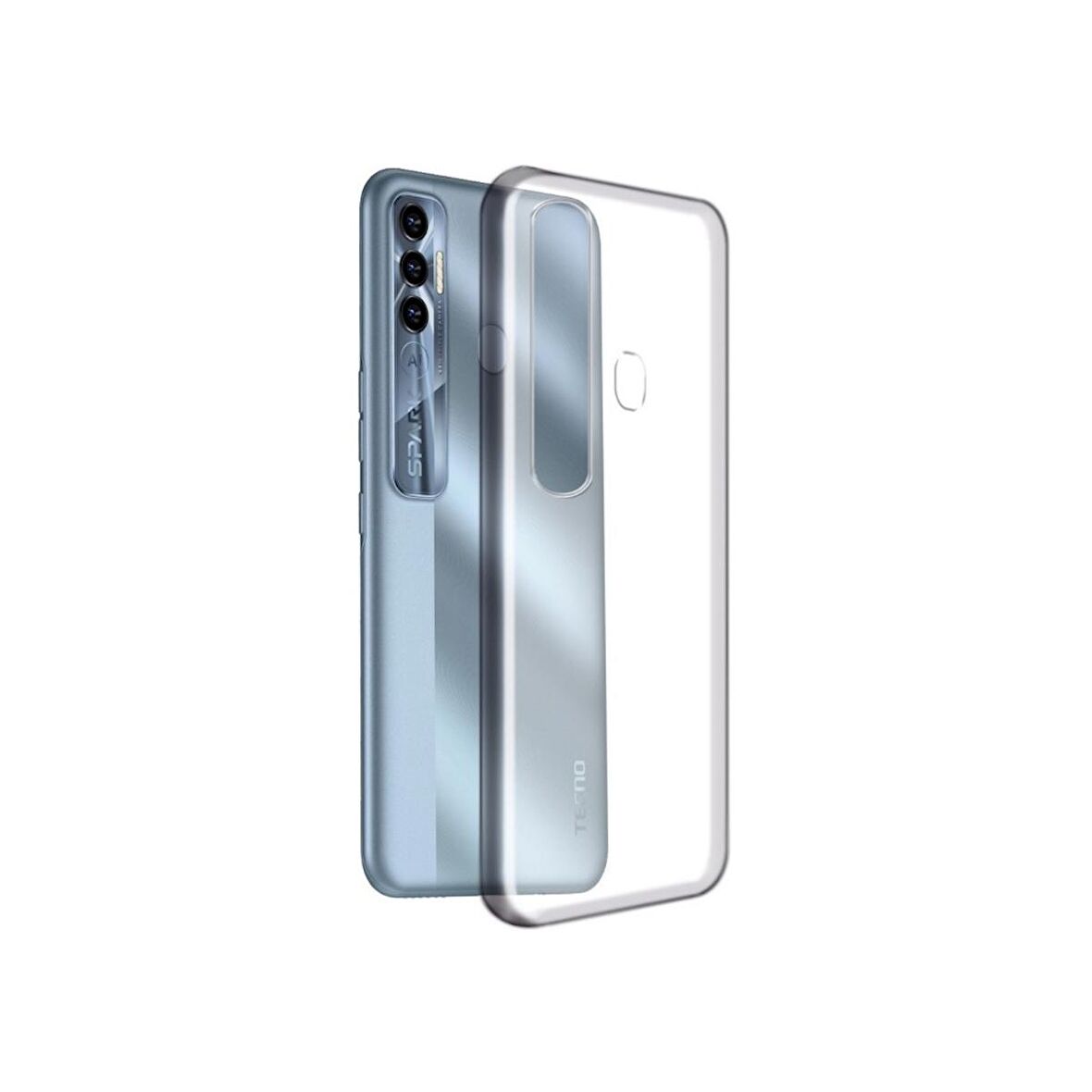 Smcase Tecno Spark 7 Pro Kılıf Tpu Süper Silikon 