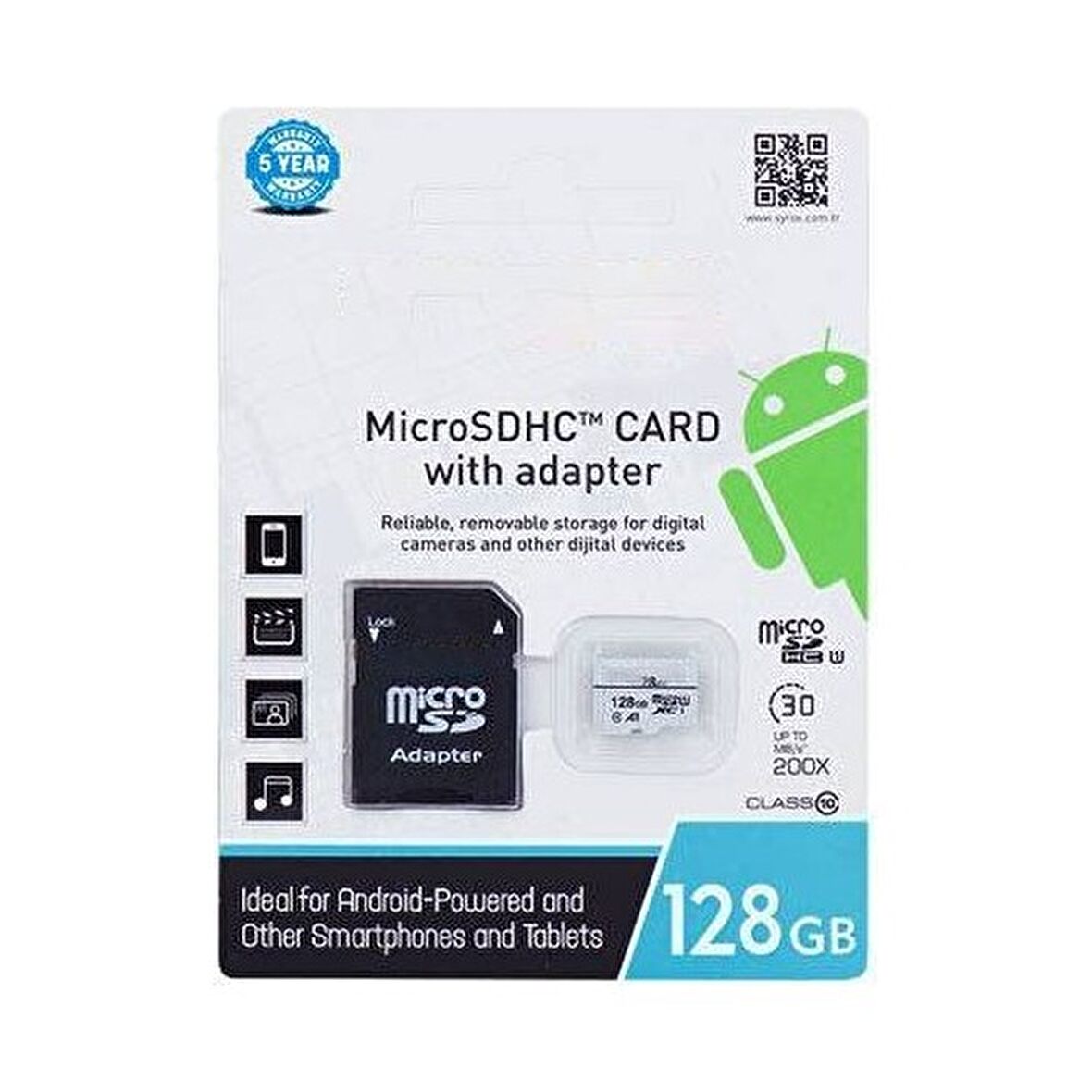 MC128 128GB Micro Sd Hafıza Kartı