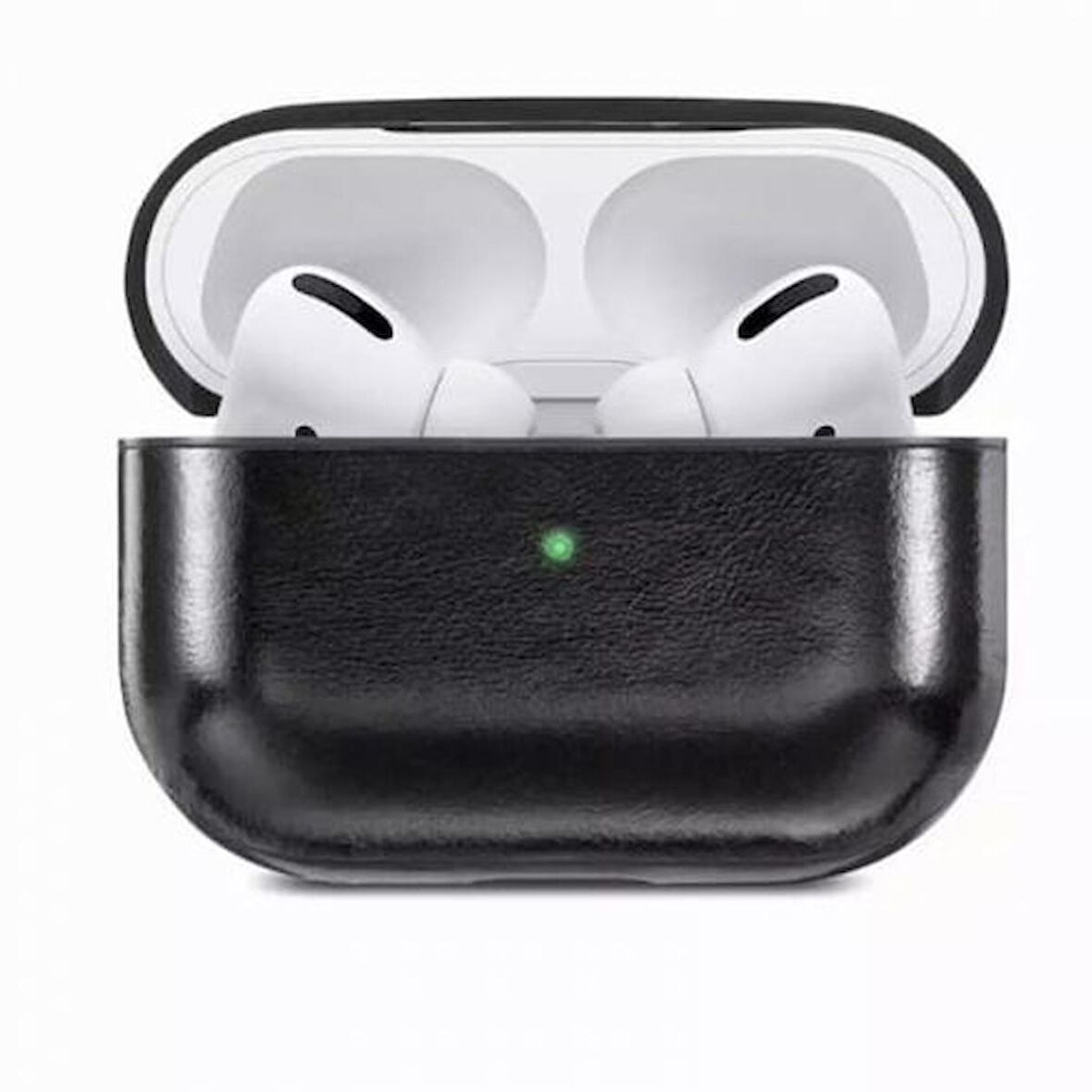 Gpack Apple Airpods Pro Kılıf Suni Deri Kancalı Silikon SF9