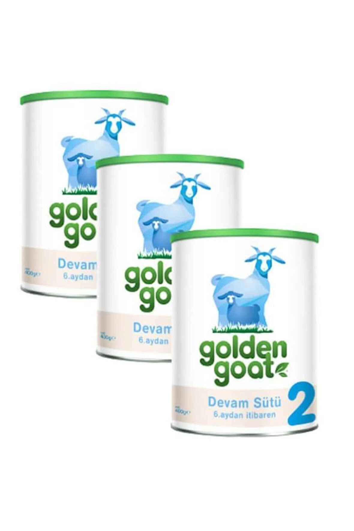 Golden Goat 2 Devam Sütü 6. Aydan İtibaren 400 Gr - 3 ADET- SKT: 09/2026