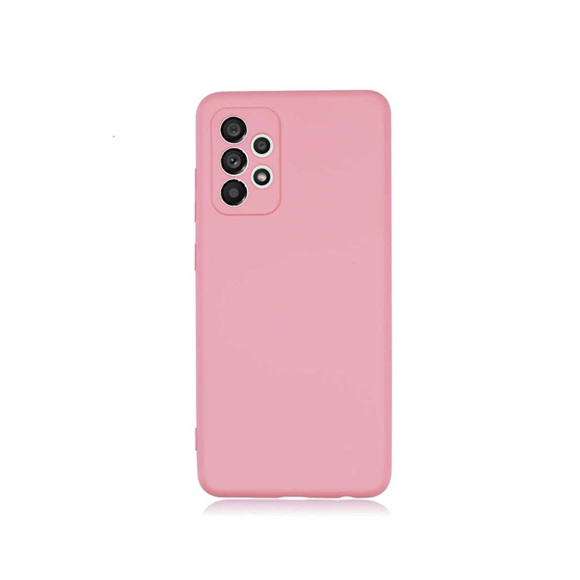 Smcase Samsung Galaxy A13 4G Kılıf Kamera Korumalı Liquid Lansman Mara Silikon