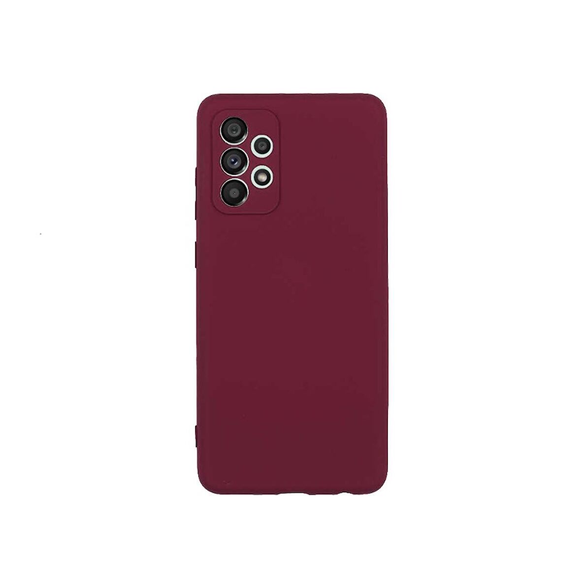 Smcase Samsung Galaxy A53 Kılıf Kamera Korumalı Liquid Lansman Mara Silikon