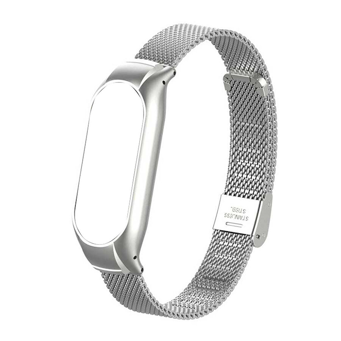 Gpack Xiaomi Mi Band 7 Kordon Clipsli Hasır Metal Ayarlanabilir KRD 06