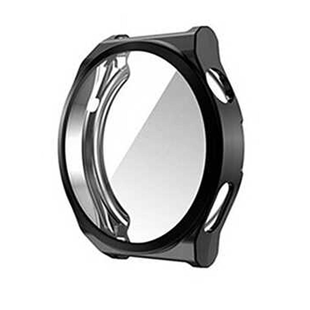 Gpack Huawei Watch GT 3 Pro 46mm Kordon Önü Kapalı Renkli Silikon Gard 02