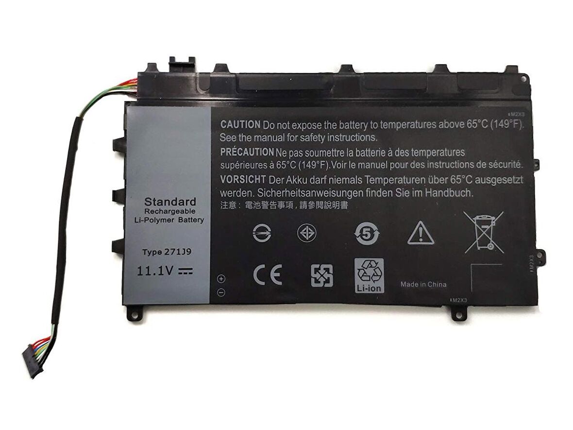 Dell Latitude 7350 2-in-1 Notebook Batarya Laptop Pil V1 Tablet