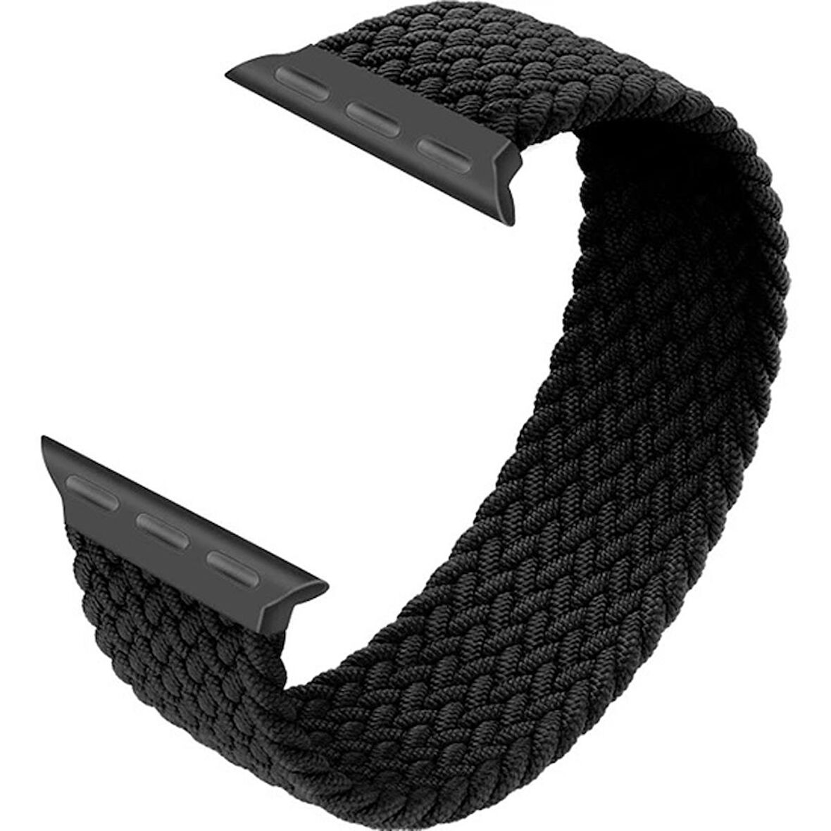 Gpack Apple Watch Uyumlu SE 44 mm Kordon Naylon Solo Loop 135mm Small Krd 61 