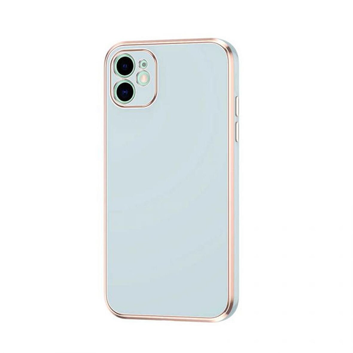 Smcase iPhone 11 Kılıf Kamera Korumalı Lazer Bark Silikon