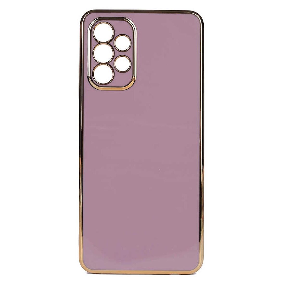 Smcase Samsung Galaxy A72 Kılıf Kamera Korumalı Lazer Bark Silikon