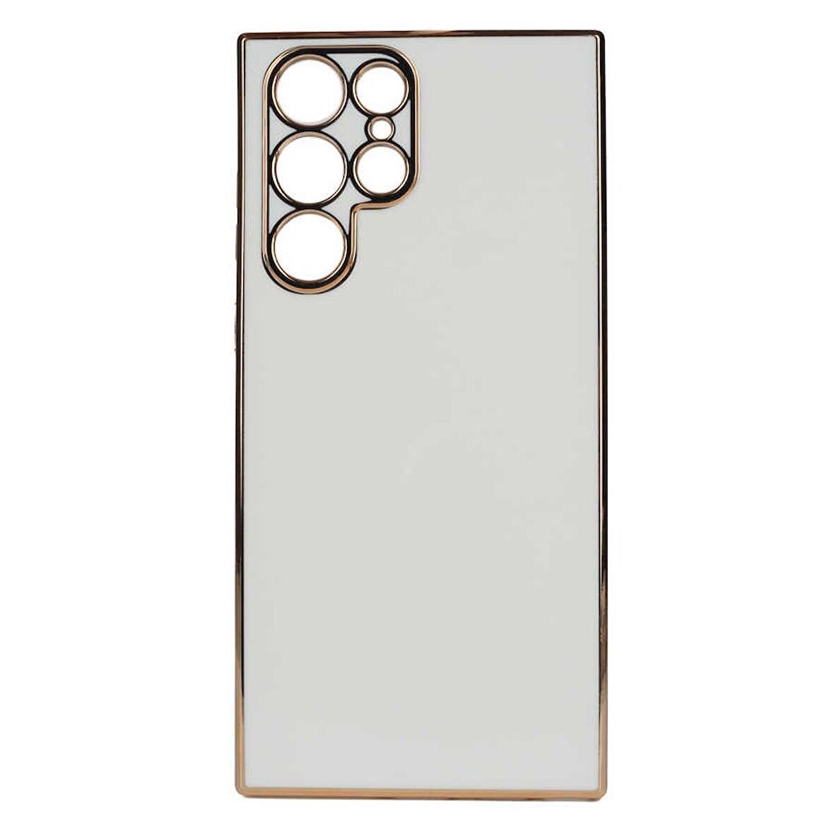 Smcase Samsung Galaxy S22 Ultra 5G Kılıf Kamera Korumalı Lazer Bark Silikon