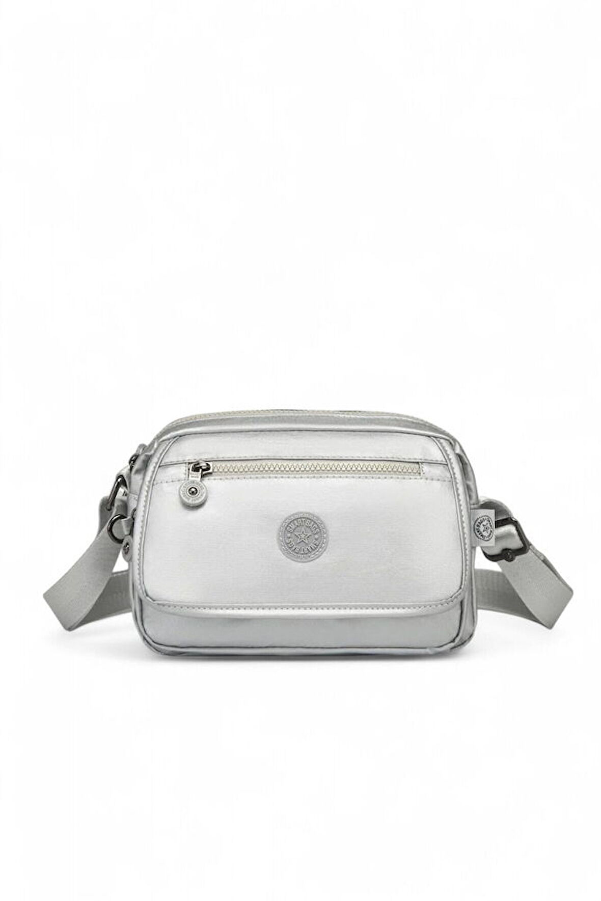Smart Bags Krinkıl Platin Kadın Çapraz Askılı Çanta SMB MT-3166