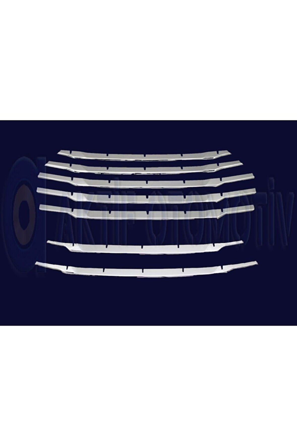 Courier Ön Panjur Krom 7 Parça 2018 Ve Üstü Yeni Kasa