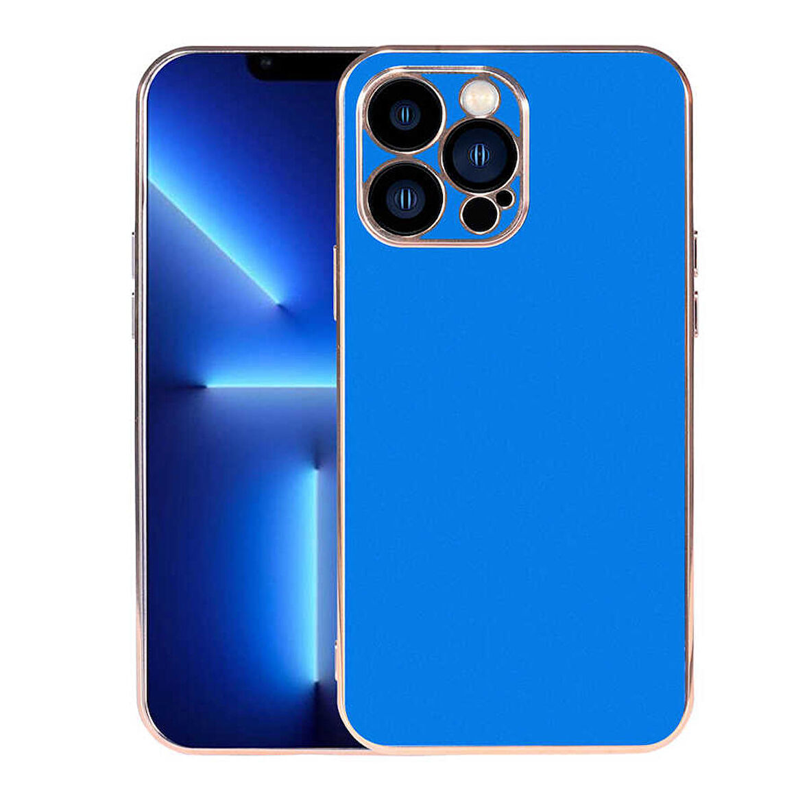 Smcase iPhone 13 Pro Max Kılıf Kamera Korumalı Lazer Viyana Silikon