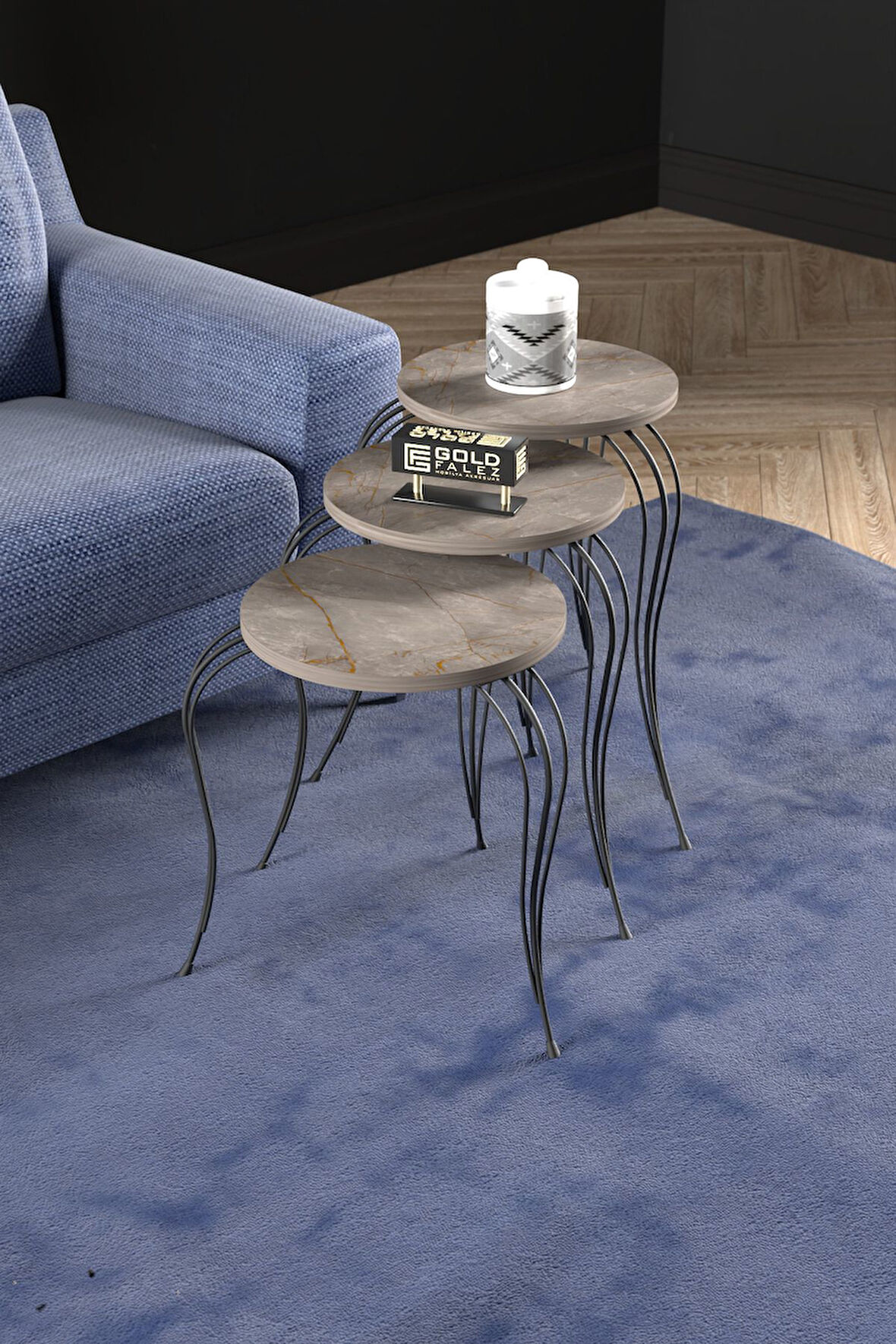 ZİGON SEHPA LÜKENS GORDİON