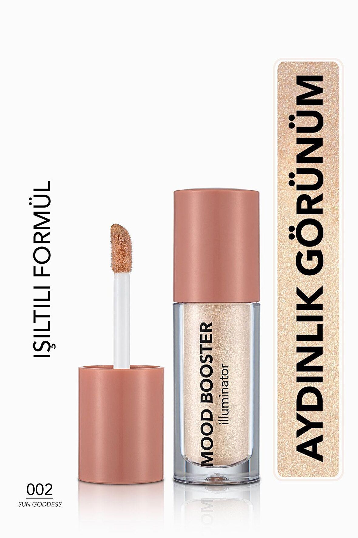Flormar Likit Aydınlatıcı - Mood Booster Liquid Illuminator - 002 Sun Goddess - 8682536043687
