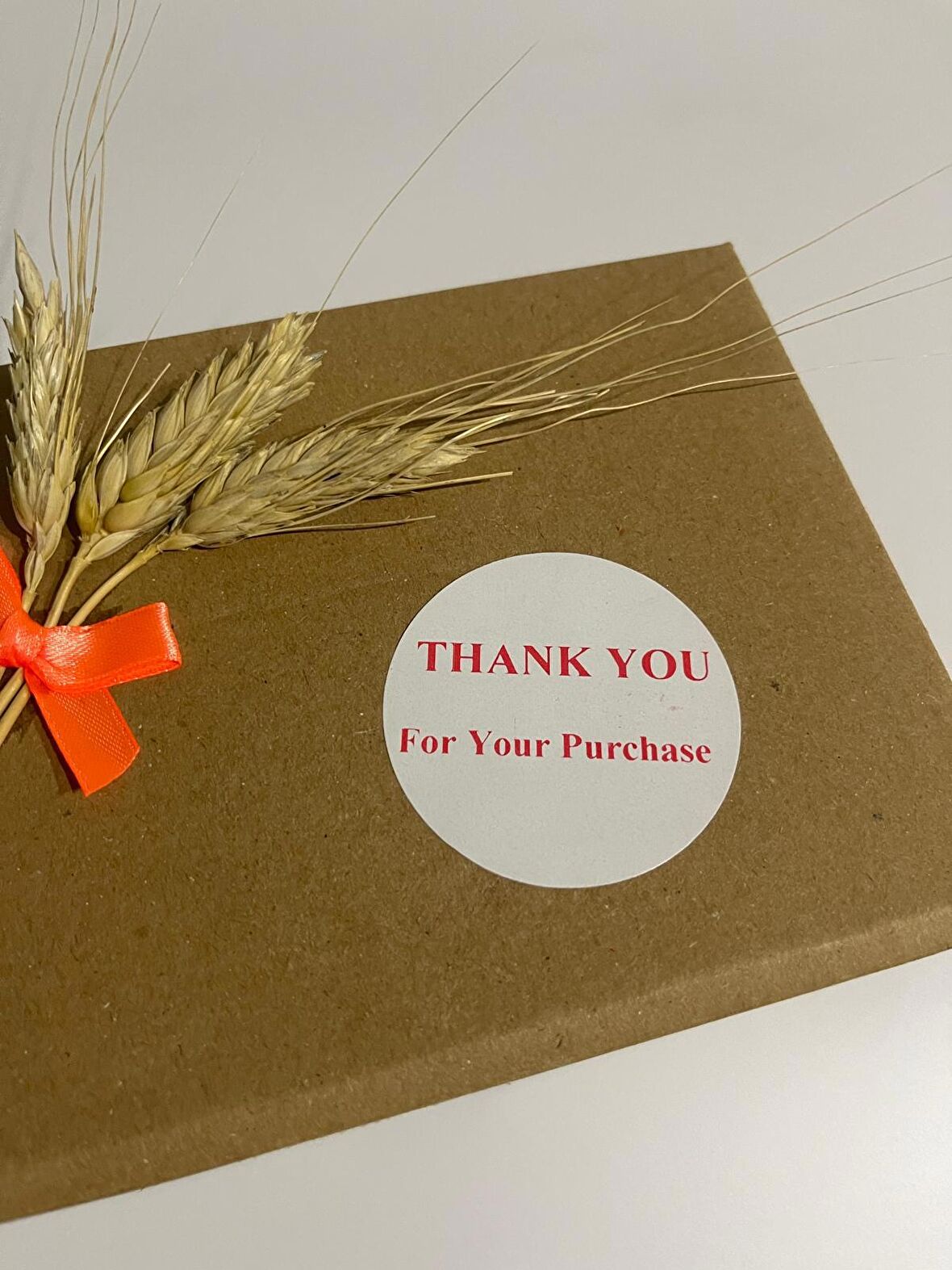 Thank You For Your Purchase Yuvarlak Yapışkanlı Etiket 5x5 cm 100 adet