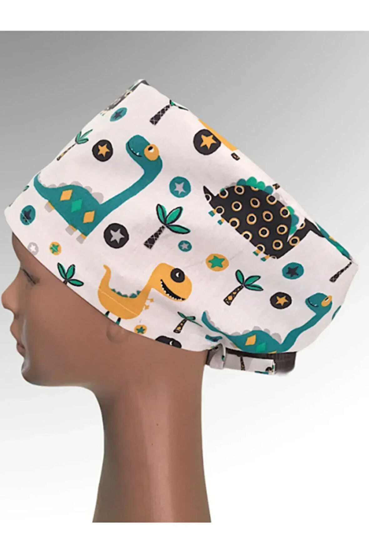 Cerrahi Bone Lastikli Ve Bağcıklıdır Doktor Hemşire Bonesi