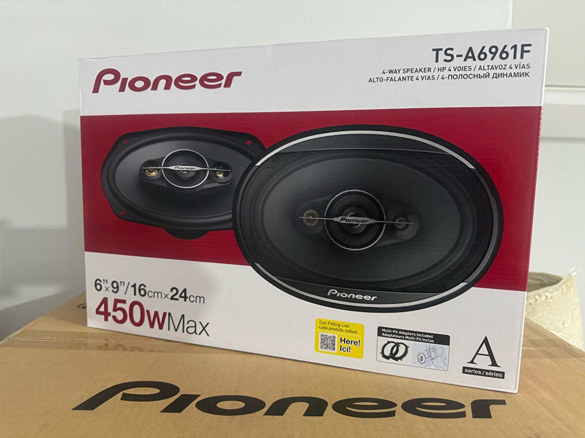 pioneer ts-6961f 450watt oval hoparlör takımı