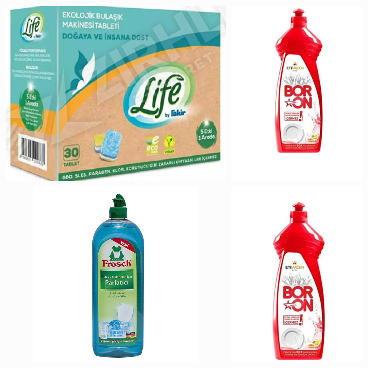 DOĞAL ORGANİK ve VEGAN BULAŞIK DETERJANI SETİ 9