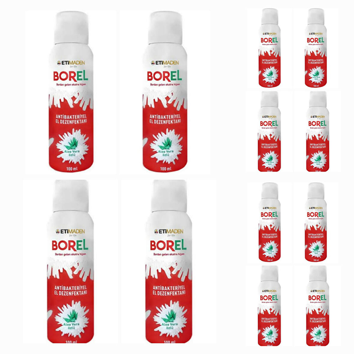BOREL EL  DEZENFEKTANI 100 ML SPREY FORM  12 ADET
